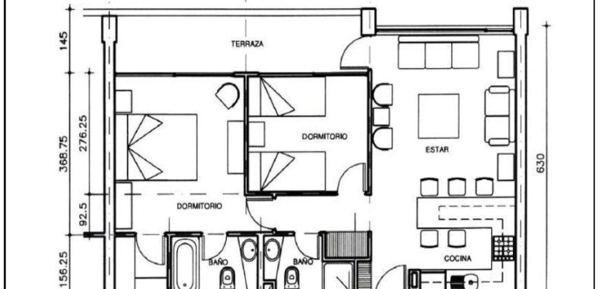 VENTA DEPARTAMENTO PRIMERA LINEA PLAYA – COQUIMBO